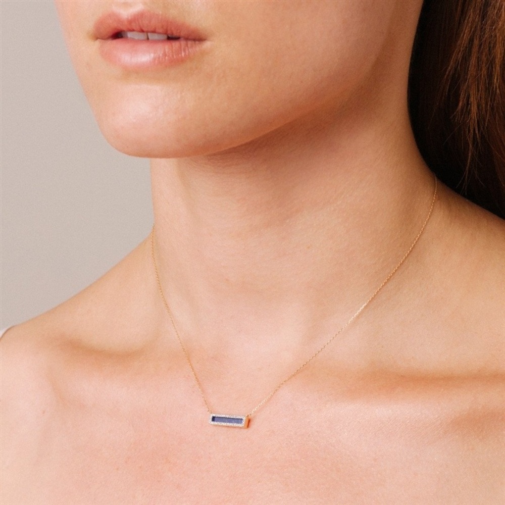 Adina Reyter Elegant Gold and Opal Necklace - Picture 3 of 9